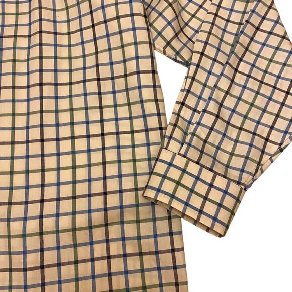 Vineyard Vines White and Blue Long Sleeve Murray Button Down Shirt Sz L - Picture 10 of 14